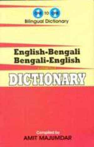 English-Bengali & Bengali-English One-to-One Dictionary de A. Majumdar