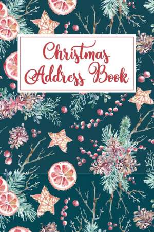 Christmas Address Book de Briar Holiday Books