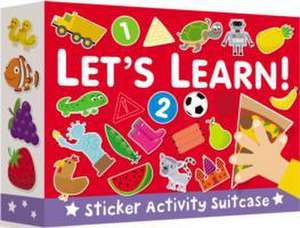 Sticker Activity Suitcase - Let's Learn! de Fitz Hammond