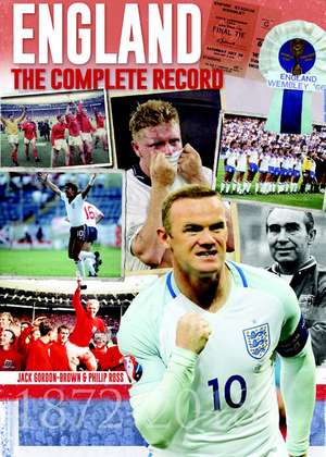 England: The Complete Record de Jack Gordon Brown