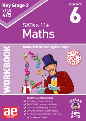 KS2 Maths Year 4/5 Workbook 6 de Dr Stephen C Curran