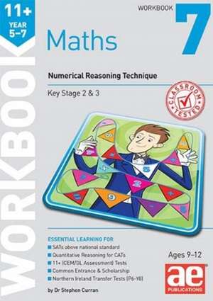 11+ Maths Year 5-7 Workbook 7 de Dr Stephen C Curran