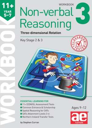 11+ Non-verbal Reasoning Year 5-7 Workbook 3 de Andrea F. Richardson