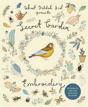 Secret Garden Embroidery de Sophie Simpson