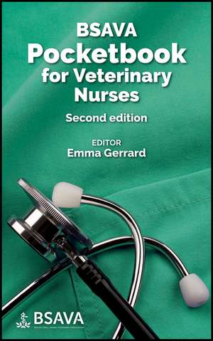 BSAVA Pocketbook for Veterinary Nurses de E Gerrard