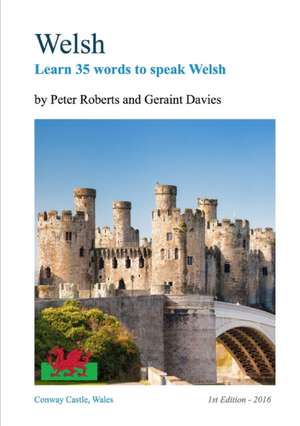 WELSH - Learn 35 words to speak Welsh de Peter Roberts