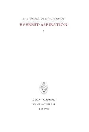 Everest-Aspiration de Sri Chinmoy