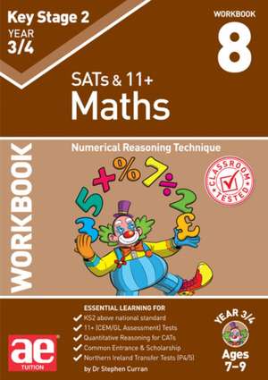 KS2 Maths Year 3/4 Workbook 8 de Dr Stephen C Curran