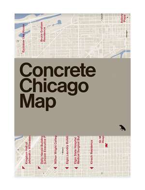 Concrete Chicago Map de Iker Gils
