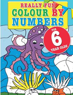 Really Fun Colour By Numbers For 6 Year Olds de Mickey Macintyre