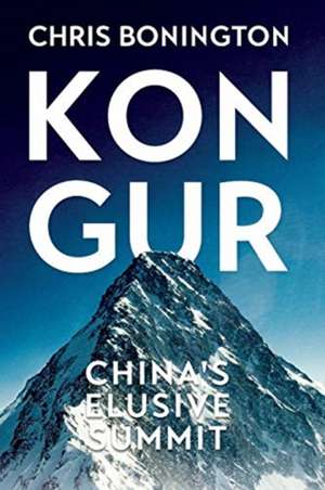 Kongur de Chris Bonington