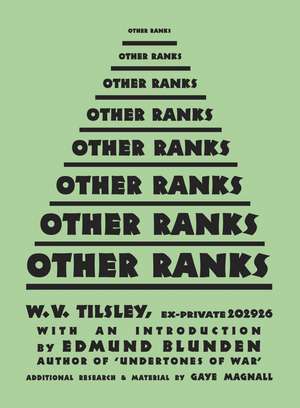 Other Ranks de W. V. Tilsley