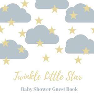 Baby shower guest book (Hardcover) de Lulu And Bell