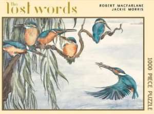 The Lost Words 1000 Piece Jigsaw Puzzle: The Kingfisher de Robert MacFarlane