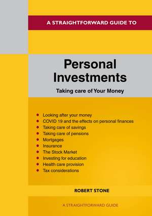 Personal Investments de Robert Stone