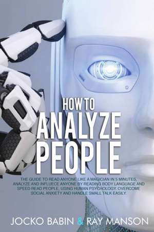 How to Analyze People de Jocko Babin