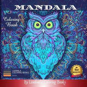 Mandala Coloring Book de Liudmila Coloring Books