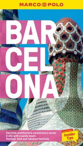 Barcelona Marco Polo Pocket Travel Guide - with pull out map de Marco Polo