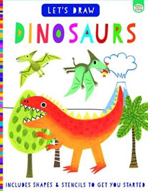 Let's Draw Dinosaurs de Elizabeth Golding