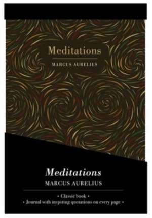 Meditations - Lined Journal & Novel de Marcus Aurelius