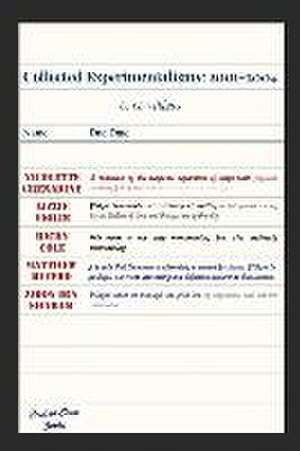 Collected Experimentalisms de U G Világos