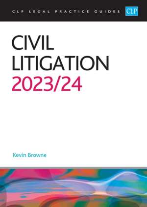 Civil Litigation 2023/2024 de Browne