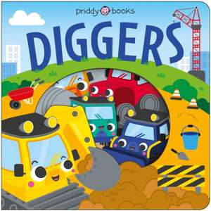 Diggers (Take A Peek!) de Priddy Books