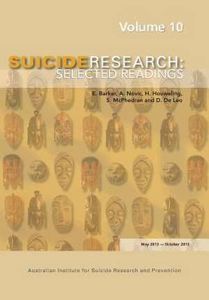 Suic Ide Research: Selected Readings de E. Barker