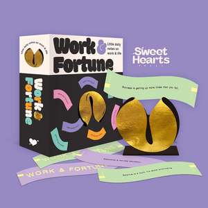 Fortune Cookies: Work & Fortune: Little daily notes to help you find answers to life's big questions de Sweet Hearts Press