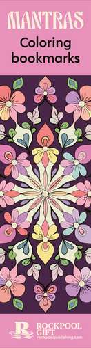 Mantras Coloring Bookmarks de Rockpool Publishing