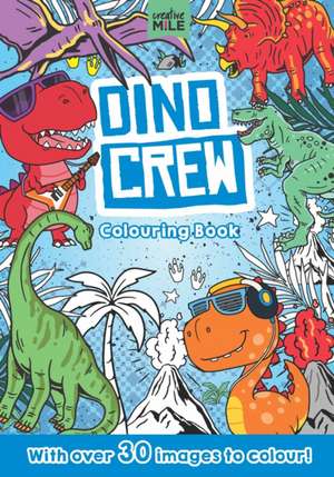 Dino Crew Colouring Book de Five Mile
