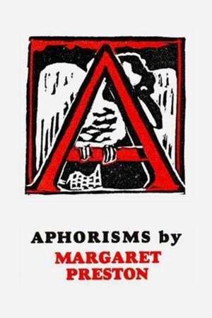 Aphorisms de Margaret Preston