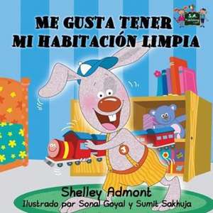 Me gusta tener mi habitación limpia de Kidkiddos Books