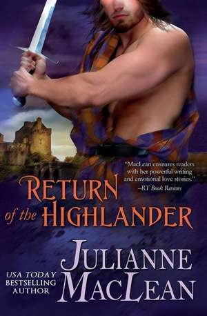 Return of the Highlander de Julianne MacLean