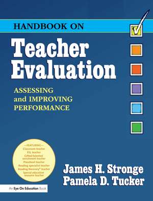 Handbook on Teacher Evaluation with CD-ROM de James Stronge