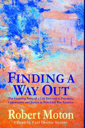 Finding a Way Out de Robert Russa Moton