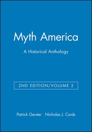 Myth America V 2 2e de P Gerster