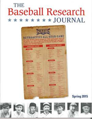 Baseball Research Journal (BRJ), Volume 44 #1 de Society for American Baseball Research (SABR)