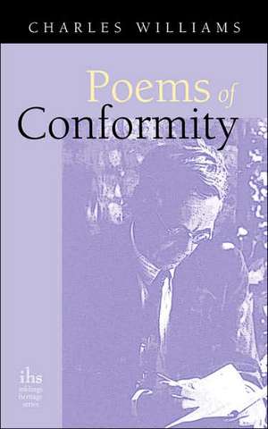 Poems of Conformity de Charles Williams