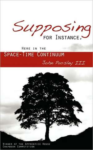 Supposing, for Instance, Here in the Space-Time Continuum de John Pursley III