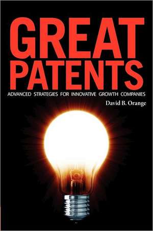 Great Patents de David B. Orange