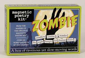 Zombie Kit de Magnetic Poetry