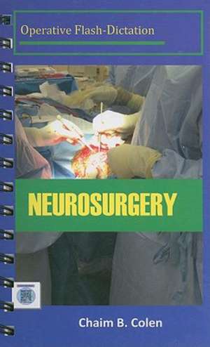 Neurosurgery de Chaim B. Colen