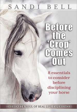 Before the 'Crop' Comes Out: 8 Essentials to Consider Before Disciplining Your Horse de Sandi Bell