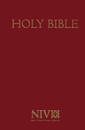 NIV Pew Bible - Red 124048 de Biblica