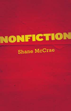 Nonfiction de Shane McCrae