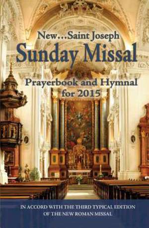 St. Joseph Sunday Missal and Hymnal: For 2015 de Usccb