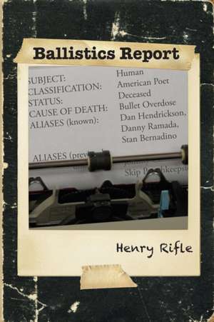 Ballistics Report de Henry Rifle