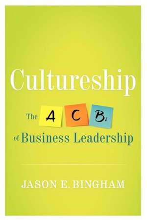 Cultureship de Jason Bingham