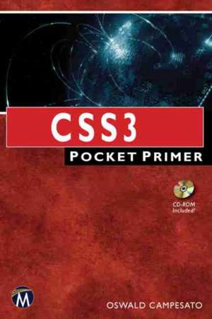 Css3: Pocket Primer de Oswald Campesato